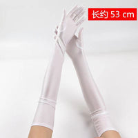 UV Protection Arm Sleeves for Driving & Cycling - Thin, Stretchy, Long