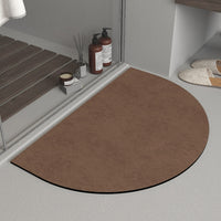 Diatomaceous Earth Bath Mat, Super Absorbent Quick Dry Non-Slip Bathroom Floor Mat