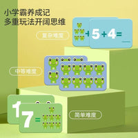 Frog Balance Counting Game for Kids, Educational Math Toy with Numbers and Cards, STEM Learning for 3-6 Year Olds