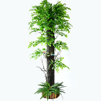 Artificial Bark Pipe Cover for Indoor/Outdoor Landscaping