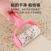 Lint Roller with Handle and Refills for Pet Hair and Dust Removal