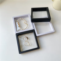 Jewelry Storage Box with Lid or Drawer for Necklaces, Earrings, Bracelets, and Rings