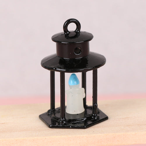 1:12 Dollhouse Miniature Vintage Candle Holder Ornament