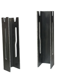 Foldable U-Groove Storage Rack Post for Warehouse Stacking