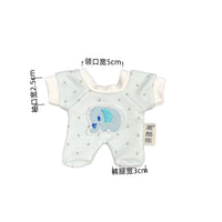 Cartoon Cotton Doll Romper Outfit for 10cm/20cm Dolls