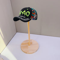 Wooden Hat Stand Display Holder for Retail Store or Home Use