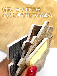 3D Puzzle Traditional Chinese Architecture Model DIY Kit for Kids, Educational Craft Toy