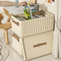 Foldable Car Trunk Organizer Storage Box for Camping and Home Use