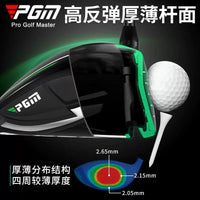 PGM Golf Club Set for Men - Intermediate Level, High Rebound Driver, Carbon Wedge, Complete Golf Equipment Package
