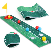 Kids 3-in-1 Golf Chipping Game Set with Beanbags and Foldable Tent