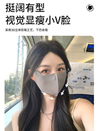 Ice Silk UV Protection Face Mask for Cycling and Outdoor Activities