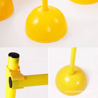 1-Meter Agility Training Pole for Soccer, Basketball, and Driving Practice