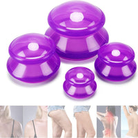 Silicone Cupping Set for Home Use - Transparent Negative Pressure Cupping Therapy Kit
