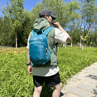 Foldable Lightweight Hiking Backpack - Large Capacity, Wear-Resistant, Water-Repellent for Outdoor Travel
