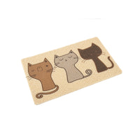 PVC Cat Litter Mat, All-Season Breathable Pet Mat for Litter Box