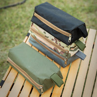 Lightweight Outdoor Camping Storage Bag Tactical Hanging Pouch Waterproof Toiletry Bag Tissue Box Desktop Organizer