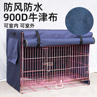 Pet Crate Cover Waterproof Windproof Insulated Anti-Scratch Dog Cat Kennel Protector