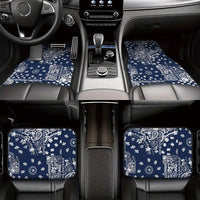 TEMU Vintage Nordic Style Car Floor Mats 4-Piece Set