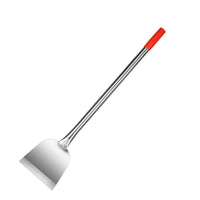 Stainless Steel Cleaning Scraper with Wooden Handle for Wall, Floor, and Farm Use