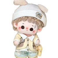 20cm Cotton Doll Outfit Cute Chef Dog Style Clothes for Plush Toys