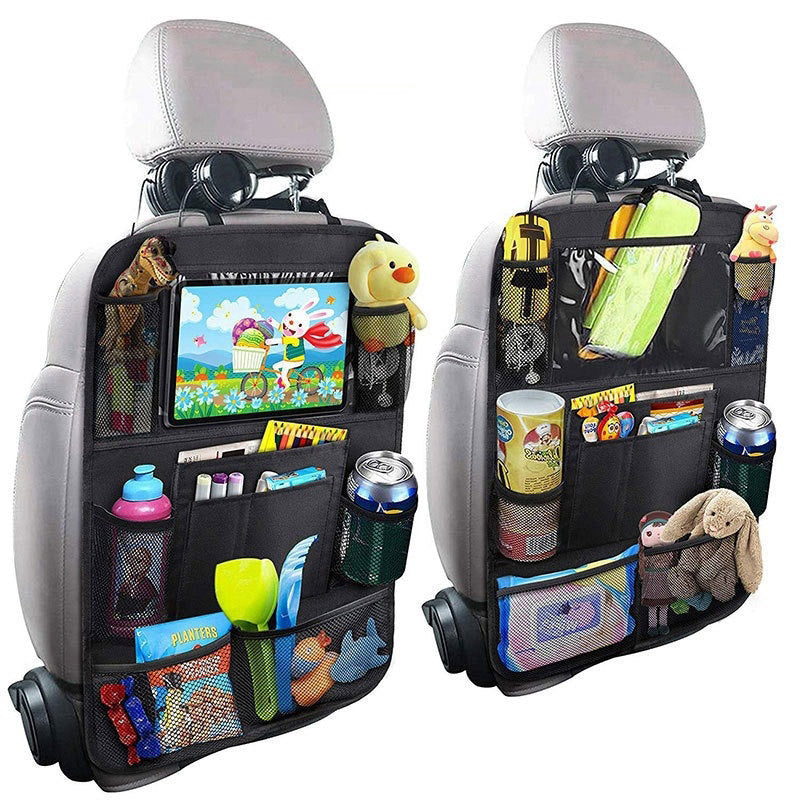 Oxford Cloth Car Backseat Organizer with Storage Pockets