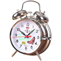 Hefei Retro Mechanical Wind-Up Alarm Clock with Nightlight and Loud Sound