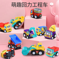 Mini Pull Back Animal Car Toy for Kids, Durable Off-Road Vehicle and Motorcycle