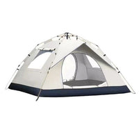 Automatic Pop-Up Camping Tent for 1-4 People, UV Protection, Rainproof, Insect-Proof, Quick Setup Outdoor Shelter