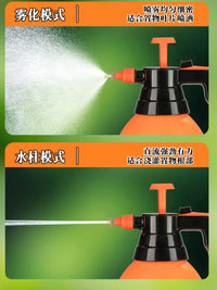 Pressurized Garden Sprayer for Watering and Cleaning, 2L/3L Capacity