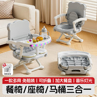Foldable Multi-functional Baby High Chair for Indoor and Outdoor Use