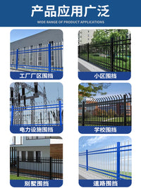 Zinc Steel Fence Panel for Outdoor Wall and Garden Security