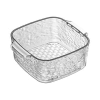 Double-Layer Kitchen Drain Basket with Fruit Bowl, Multi-functional Vegetable Washing Basin for Home Use