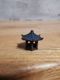 Miniature Pavilion Micro Landscape Ornaments for Bonsai and Zen Gardens