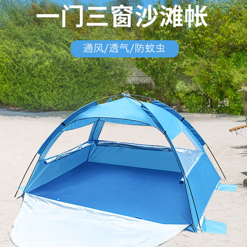 Outdoor Waterproof UV Protection Camping Tent for 2-3 People