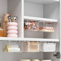 Wall-Mounted Storage Box for Bathroom & Dorm, Punch-Free Organizer for Cosmetics & Toiletries