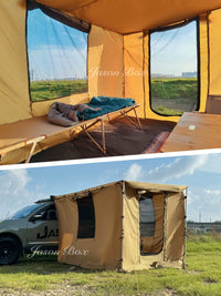 Jiansen Outdoor Car Side Awning Tent for RVs, Sunshade Canopy for Camping and Off-road Vehicles