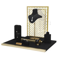 Premium Jewelry Display Stand for Necklaces, Pendants, Rings, and Bracelets