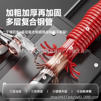 Adjustable Arm Strength Trainer for Home Gym, Muscle Building, and Abdominal Workout