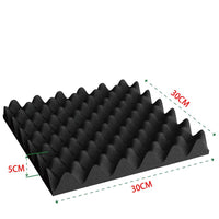 Soundproofing Acoustic Foam Panels for Walls, Self-Adhesive, High-Density, Flame-Retardant