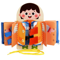 Kids' Portable Car Seat Travel Busy Board Toy for Long Trips