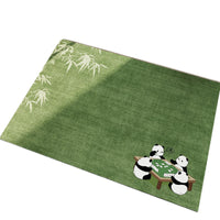 Cartoon Forest Series Diatomaceous Earth Bathroom Mat Non-Slip Absorbent Foot Mat for Entryway