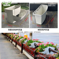 Saddle-Style PP Plastic Planter for Municipal Road Greening and Elevated Highways