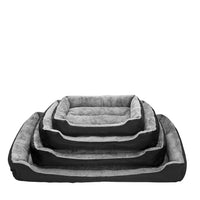 All-Season Pet Bed for Cats and Dogs, Warm Arctic Velvet Cushion for Small to Large Pets
