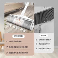 Lint Roller with Long Handle for Pet Hair, Dust, and Debris Removal from Floors and Carpets