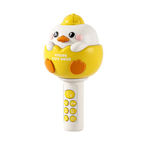 Kids Karaoke Microphone Toy with Speaker and Lights for Toddlers and Children