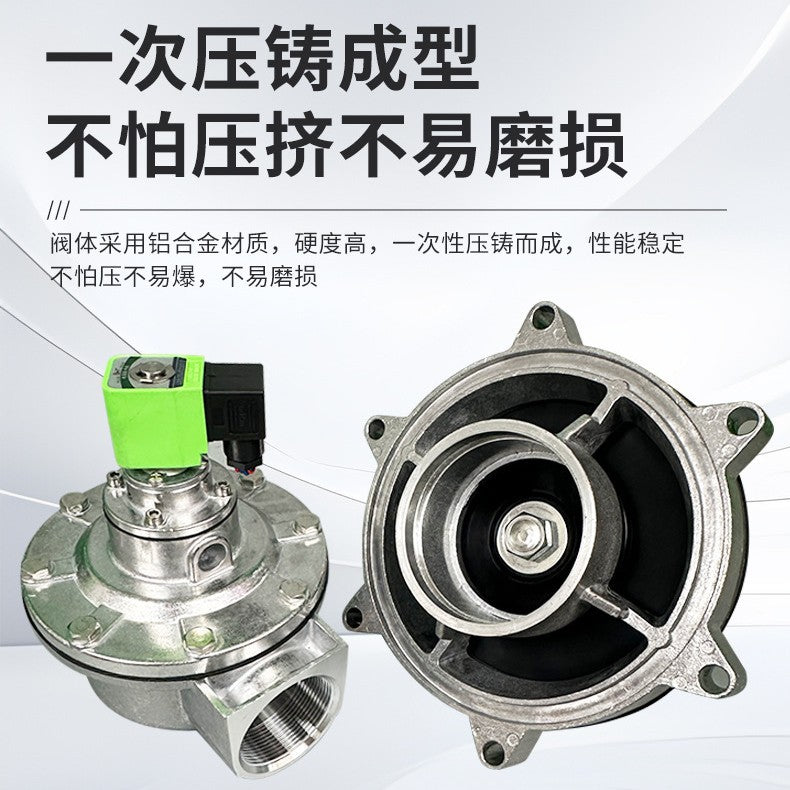 Aluminum Alloy Electromagnetic Pulse Valve for Boiler Flue Gas Systems