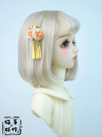 BJD/DD/MDD Doll Japanese Kimono Hair Clip Accessory