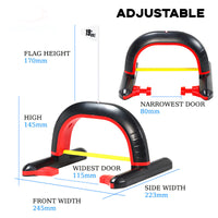Golf Putting Mat Arch Set Indoor Outdoor Practice Blanket Golf Supplies