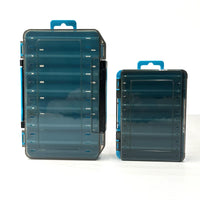 Portable Double-Layer Fishing Lure and Tackle Box for Small Accessories