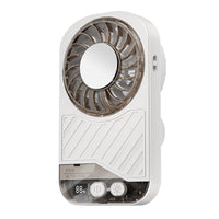 Ultra-Thin Portable USB Rechargeable Mini Neck Fan with Semiconductor Cooling